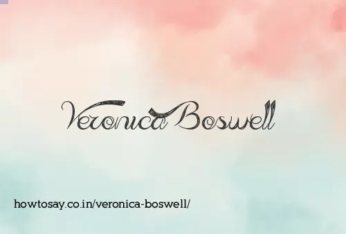 Veronica Boswell