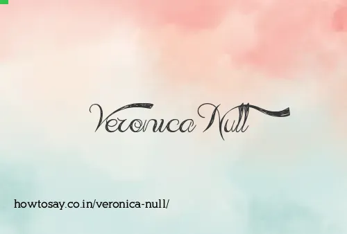 Veronica Null