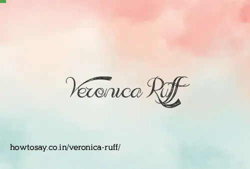 Veronica Ruff