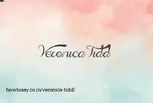 Veronica Tidd