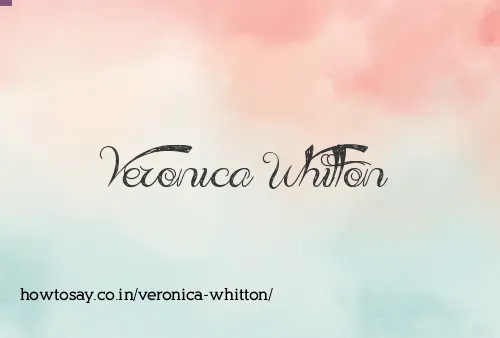Veronica Whitton