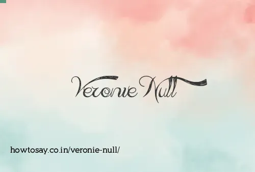 Veronie Null