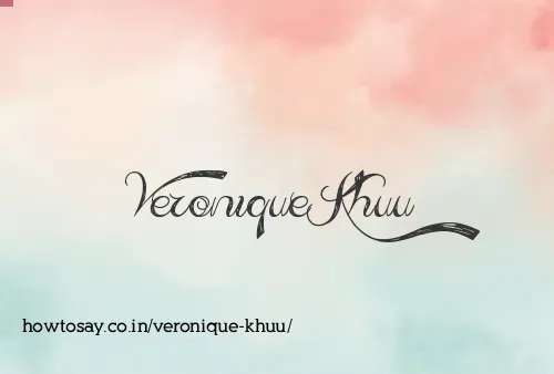 Veronique Khuu