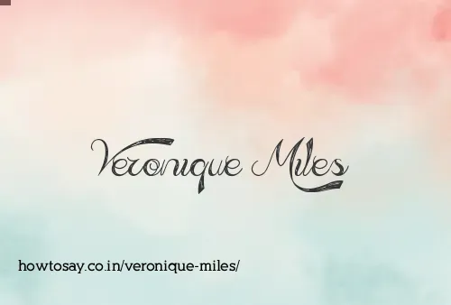 Veronique Miles