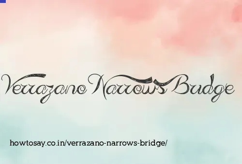 Verrazano Narrows Bridge