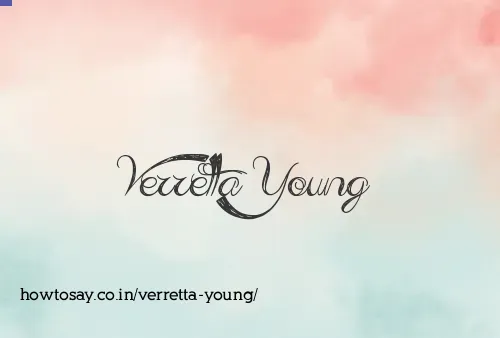 Verretta Young