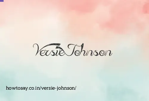 Versie Johnson