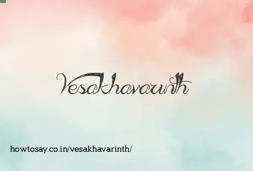 Vesakhavarinth