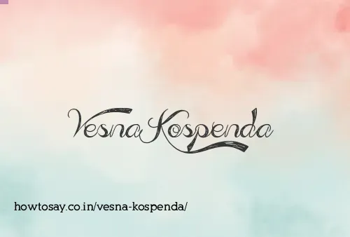 Vesna Kospenda
