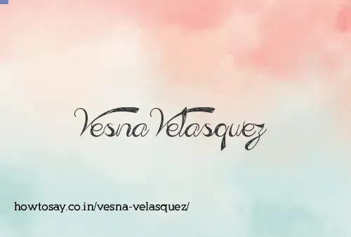 Vesna Velasquez