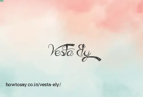 Vesta Ely