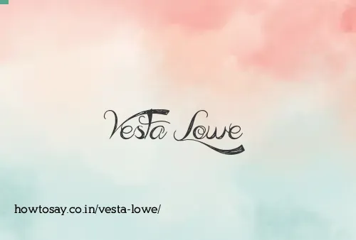 Vesta Lowe