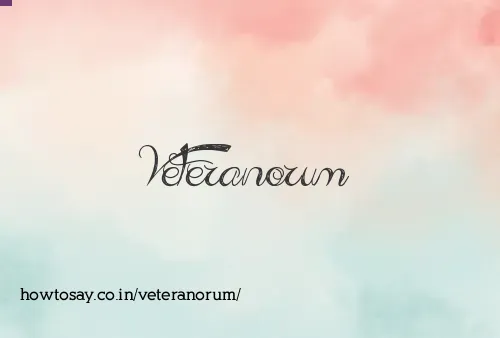 Veteranorum