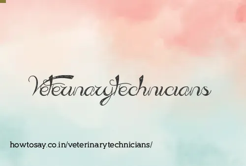 Veterinarytechnicians