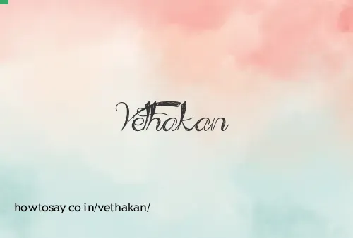 Vethakan