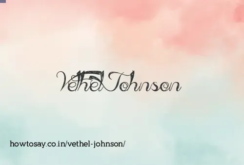 Vethel Johnson