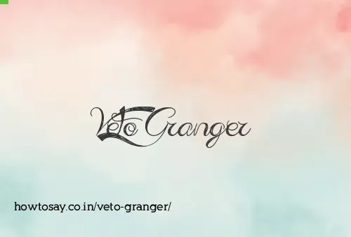 Veto Granger
