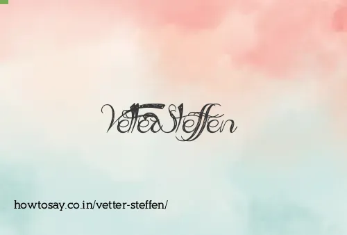 Vetter Steffen