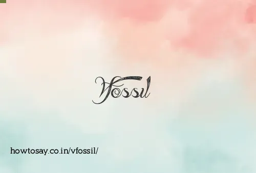Vfossil