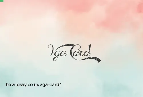 Vga Card