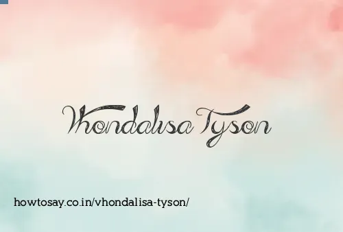 Vhondalisa Tyson
