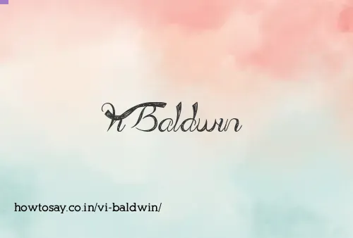 Vi Baldwin