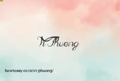 Vi Phuong
