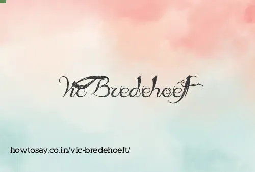 Vic Bredehoeft