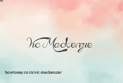 Vic Mackenzie