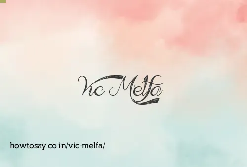 Vic Melfa
