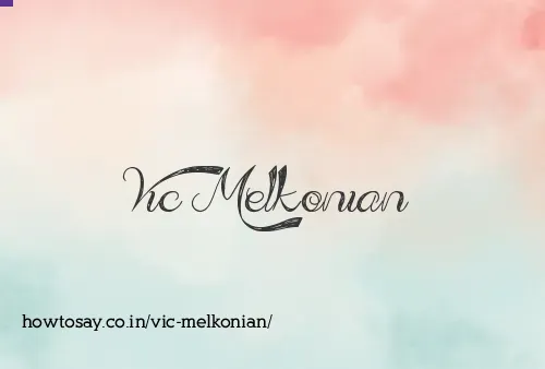 Vic Melkonian