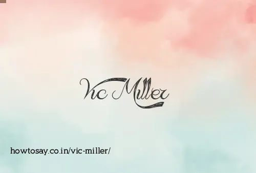 Vic Miller