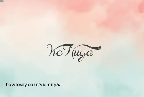Vic Niiya