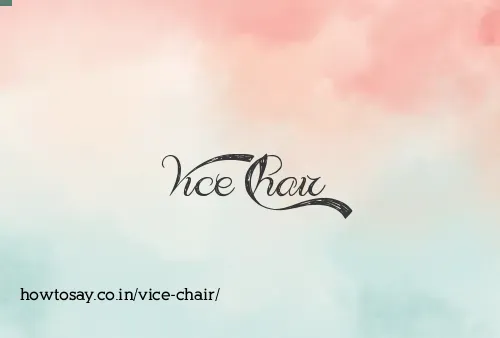 Vice Chair