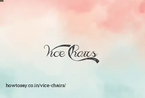 Vice Chairs