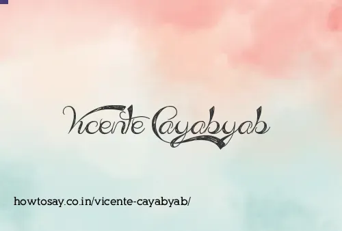 Vicente Cayabyab