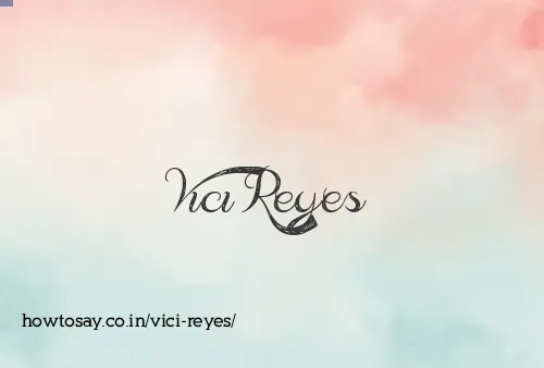 Vici Reyes