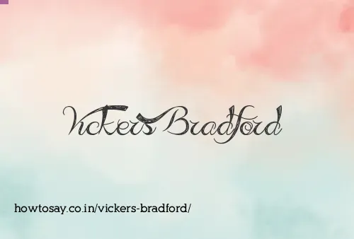 Vickers Bradford
