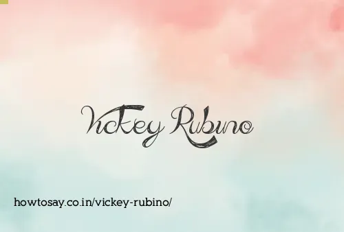Vickey Rubino