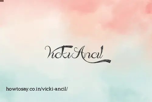 Vicki Ancil