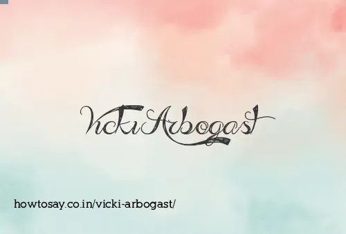 Vicki Arbogast