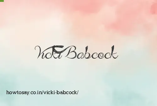 Vicki Babcock