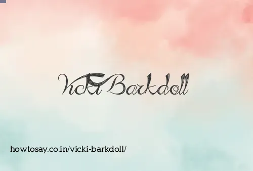 Vicki Barkdoll