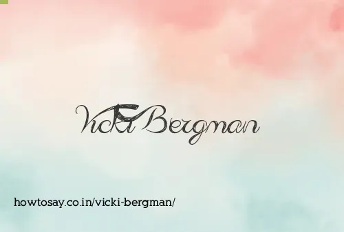 Vicki Bergman