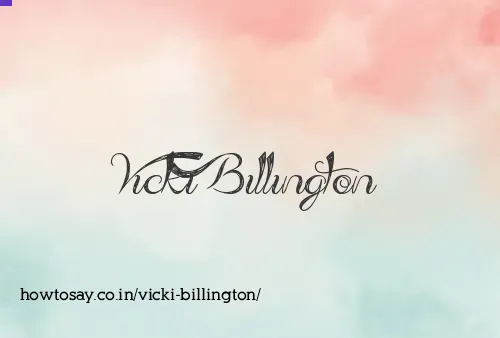 Vicki Billington