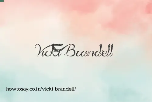 Vicki Brandell