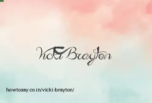 Vicki Brayton
