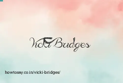 Vicki Bridges