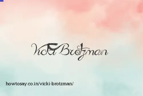 Vicki Brotzman