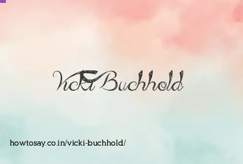 Vicki Buchhold